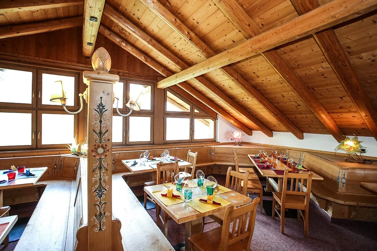 Interno Baita Passo Feudo